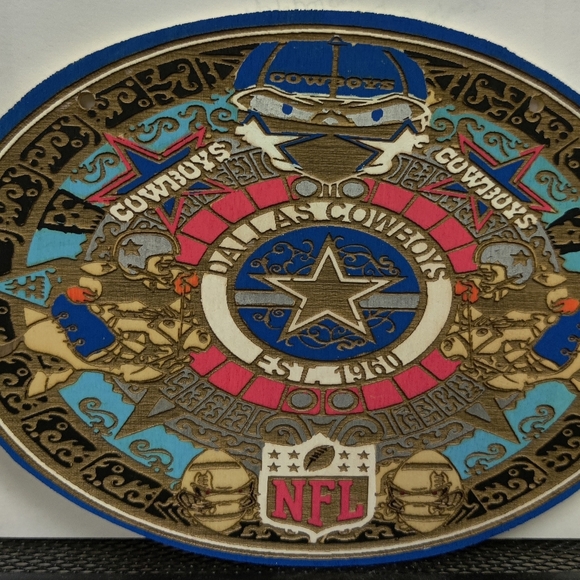 Dallas Cowboys Aztec calendar - Picture 3 of 6
